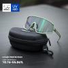 imageROCKBROS Photochromic Cycling Glasses for Men Women Sports Glasses UV ProtectionSky GreenClear