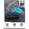 imageROCKBROS Polarized Cycling Glasses Baseball Sunglasses Polarized Sunglasses for Men Womens UV400 Sports SunglassesWhiteblue