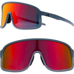 imageROCKBROS Polarized Cycling Glasses Baseball Sunglasses Polarized Sunglasses for Men Womens UV400 Sports SunglassesGray Gradientred