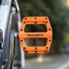 imageROCKBROS Mountain Bike Pedals Bicycle Nylon Pedals 916 Inch Sealed Bearing Lightweight Platform for Road Mountain BMX MTB Bikeorange