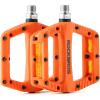 imageROCKBROS Mountain Bike Pedals Bicycle Nylon Pedals 916 Inch Sealed Bearing Lightweight Platform for Road Mountain BMX MTB Bikeorange