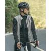 imageROCKBROS Cycling Vest for Men Women Windbreaker Breathable Bike Vest Sleeveless Lightweight with Back Pockets SilverSilver