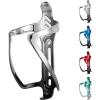imageROCKBROS Bike Water Bottle Holder Aluminum Alloy Bike Bottle Cage Lightweight Bike Cup Holder for Road Mountain BikesGlossy silverblack
