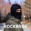 imageROCKBROS Distressed Balaclava Ski Mask for Men Women Full Face Knitted Balaclava Windproof Ski Mask for Cold WeatherBlack2 Pack