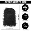 imageROCKBROS Distressed Balaclava Ski Mask for Men Women Full Face Knitted Balaclava Windproof Ski Mask for Cold WeatherBlack3 Pack