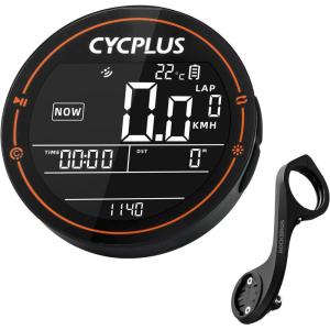 imageROCKBROS Bike Computer Wireless GPS Accurate Bike Speedometer with Bluetooth Mini Cycling Computer IPX6 Waterproof ANT Bicycle Odometer with Automatic Backlight 25quot LCD Screen and Larger BatteryComputerholderBlack