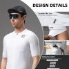 image:imageROCKBROS Cycling Jersey Men Short Sleeve Breathable amp Quick Dry Cycling Jersey for Summer Ergonomic amp Elastic Road Bike
