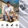 image:imageROCKBROS Cycling Jersey Men Short Sleeve Breathable amp Quick Dry Cycling Jersey for Summer Ergonomic amp Elastic Road Bike