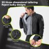 image:imageROCKBROS Mens Cycling Rain Jacket Waterproof Running Bike Windbreaker Lightweight Jacket for Outdoor Sports