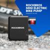 image:imageROCKBROS Mini Bike Pump AS1 Portable Electric Bicycle Pump100PSI Tiny Bike Air Pump Tire Inflator TypeC Rechargeable Battery with Presta Schrader Valve Cycling Gifts for Men WomenAS1