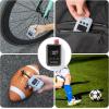 image:imageROCKBROS Tiny Emergency Bike Pump HW140 with Gauge Max 150 PSI Electric Mini Pump with Protective Silicone Cover Fully Charged Inflate 1x 700  25C Tire Hose for Bike MTB BallsHW140 Dual Pack