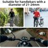 image:imageROCKBROS Bike Mirrors for Handlebars HD Antiglare amp Scratch Resistant Rear View Bicycle Mirrors Foldable Retractable amp Adjustable Mount for 2124cm Handlebar Ebike Escooter Accessories LeftLeft Side