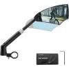 image:imageROCKBROS Bike Mirrors for Handlebars HD Antiglare amp Scratch Resistant Rear View Bicycle Mirrors Foldable Retractable amp Adjustable Mount for 2124cm Handlebar Ebike Escooter Accessories LeftRight Side