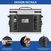 image:imageROCKBROS Backpack Cooler Waterproof 30 Can Large LeakProof Cooler Bags Insulated Portable Soft Sided Cooler for Ice Beer Drink Travel Fishing Beach Golf Picnic Camping GiftsBlack