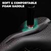 image:imageROCKBROS Comfort Bike Seat Wave Ergonomic Bicycle Saddle with HighDensity Foam Universal Replacement for MTB Road City Racing Cycling