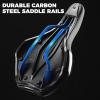 image:imageROCKBROS Comfort Bike Seat Wave Ergonomic Bicycle Saddle with HighDensity Foam Universal Replacement for MTB Road City Racing Cycling