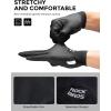 image:imageROCKBROS Cycling Gloves for Men Women XRD Shock Absorbing Bicycle Riding AntiSlip Breathable Full Finger UVSunProtection Gloves for RoadMountain amp Electric BikeEBike CommuterBlack