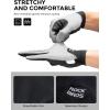 image:imageROCKBROS Cycling Gloves for Men Women XRD Shock Absorbing Bicycle Riding AntiSlip Breathable Full Finger UVSunProtection Gloves for RoadMountain amp Electric BikeEBike CommuterWhite