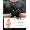 image:imageROCKBROS Cycling Gloves for Men Women XRD Shock Absorbing Bicycle Riding AntiSlip Breathable Full Finger UVSunProtection Gloves for RoadMountain amp Electric BikeEBike CommuterBlack