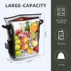 image:imageROCKBROS Soft Cooler Bag with Removeable Pockets Large Cooler Backpack for 36 Can LeakProof amp Portable Cooler Bags Insulated for Summer Travel Camping Beach PicnicGray