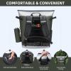 image:imageROCKBROS Soft Cooler Bag with Removeable Pockets Large Cooler Backpack for 36 Can LeakProof amp Portable Cooler Bags Insulated for Summer Travel Camping Beach PicnicGray