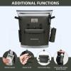 image:imageROCKBROS Soft Cooler Bag with Removeable Pockets Large Cooler Backpack for 36 Can LeakProof amp Portable Cooler Bags Insulated for Summer Travel Camping Beach PicnicGray