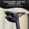 image:imageROCKBROS Bike Saddle Bag  Small Lightweight and Portable Under Seat Bag for Road BikesBlack