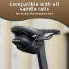 image:imageROCKBROS Bike Saddle Bag  Small Lightweight and Portable Under Seat Bag for Road BikesBrown