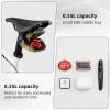 image:imageROCKBROS Bike Saddle Bag  Small Lightweight and Portable Under Seat Bag for Road BikesPurple