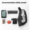 image:imageROCKBROS Bike Saddle Bag Lightweight 120g Bicycle Seat Bag with LED Light Hanging amp Reflective Logo Waterproof 3D Shell Bike Storage Bag for Road amp Mountain BikesBlackBlue