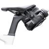 image:imageROCKBROS WaterResistant Bike Saddle Bag with Water Bottle Holder amp Taillight Hanger  Large Capacity Rear Seat Pack for Road amp Mountain CyclingBlack