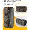 image:imageROCKBROS Bike Handlebar Bag 22L Bicycle Handle Bar Bag Portable Bike Front Bag Handlebar Storage Bag with Shoulder StrapDark Green