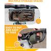image:imageROCKBROS Bike Handlebar Bag 22L Bicycle Handle Bar Bag Portable Bike Front Bag Handlebar Storage Bag with Shoulder StrapDark Green