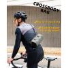 image:imageROCKBROS Bike Handlebar Bag 22L Bicycle Handle Bar Bag Portable Bike Front Bag Handlebar Storage Bag with Shoulder StrapDark Green