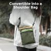image:imageROCKBROS Bike Handlebar Bag 2in1 Lightweight Front Bag amp Adjustable Shoulder Bag MultiFunction Bicycle Bag for Folding Bikes Scooters Kids Bikes BlackBlue