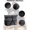 image:imageROCKBROS Bike Handlebar Bag Folding Bike Bag Bicycle Front Bag Bike Accessories for Men Women Bicycle Accessories for Cycling Folding Bike Storage 8L10LBlack