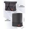 image:imageROCKBROS Bike Handlebar Bag Folding Bike Bag Bicycle Front Bag Bike Accessories for Men Women Bicycle Accessories for Cycling Folding Bike Storage 8L10LBlack