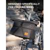 image:imageROCKBROS Bike Handlebar Bag Folding Bike Bag Bicycle Front Bag Bike Accessories for Men Women Bicycle Accessories for Cycling Folding Bike Storage 8L10LBlack