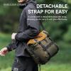 image:imageROCKBROS Bike Handlebar Bag Waterproof Cycling Pouch 24L Bicycle Front Storage Pouch Bag with Shoulder Strap