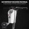image:imageROCKBROS Electric Scooter Bag Bike Handlebar Bag with External Water Bottle Holder Proprietary Magnetic Snap 15L Storage Bag for Electric Scooters Ebike and Folding Bicycles BlackWhite