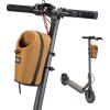 image:imageROCKBROS Electric Scooter Bag Bike Handlebar Bag with External Water Bottle Holder Proprietary Magnetic Snap 15L Storage Bag for Electric Scooters Ebike and Folding Bicycles BlackBrown