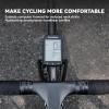image:imageROCKBROS Bike Computer Mount OutFront Compatible with Garmin amp Mainstream Watch TablesEquipped with Multiple Types of BasesCarbon Fiber