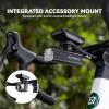 image:imageROCKBROS Bike Computer Mount OutFront Compatible with Garmin amp Mainstream Watch TablesEquipped with Multiple Types of BasesNylon