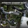 image:imageROCKBROS Bike Computer Mount OutFront Compatible with Garmin amp Mainstream Watch TablesEquipped with Multiple Types of BasesTitanium Alloy