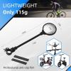 image:imageROCKBROS Bike Mirror Handlebar Mount 360Rotatable Adjustable Bicycle Rear View Mirror HD Wide Angle Clear Acrylic Convex Safe Bike Mirror for Mountain Road Bike Electric MotorcycleBlack2 Piece