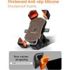 image:imageROCKBROS Bike Phone Holder Mount for 4571 Phones Quick Release Handlebar Clamp 360 Rotatable Motorcycle MountBlack