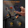 image:imageROCKBROS Bike Phone Holder Mount for 4571 Phones Quick Release Handlebar Clamp 360 Rotatable Motorcycle MountOrange