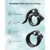 image:imageROCKBROS Bike Seat Post Clamp 318349mm Aluminum Tube Quick Release for 272286mm304318mm Mountain Road Seat Tube ClipQuick Release 349mm