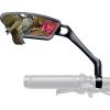 image:imageROCKBROS Bike Mirrors for Handlebars HD BlastResistant Bicycle Mirror for Ebike 360 Degree Adjustable Bike Rear View Mirror Easy to Install Left and Rightblackleft