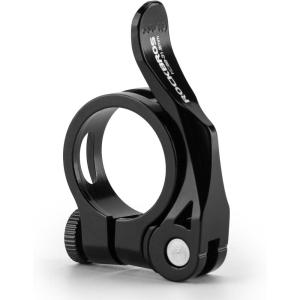 image:imageROCKBROS Bike Seat Post Clamp 318349mm Aluminum Tube Quick Release for 272286mm304318mm Mountain Road Seat Tube ClipQuick Release 318mm